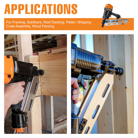 PFR2190 Pneumatic 21 Degree 3-1/2" Framing Nailer